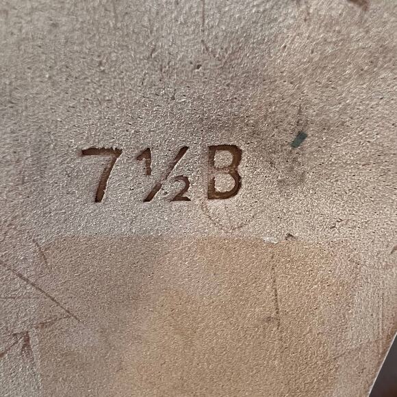 Cole Haan Women's Heeled Flip Flop Leather Sandals Size 7.5B Crystals - Picture 12 of 13